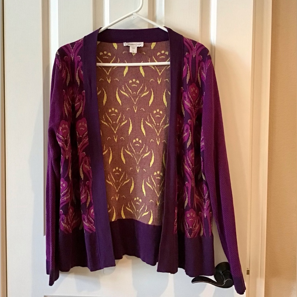 Coldwater Creek Open Front Cardigan